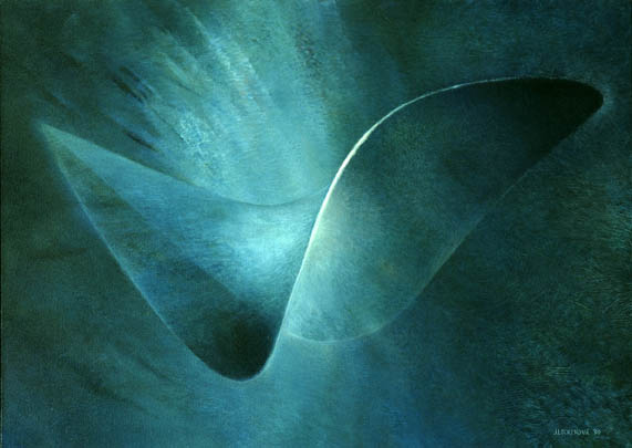 19.Zen / Zen / 1999/ olej na plátně / 70 x 50 cm