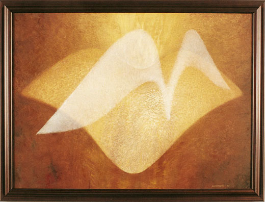 8.  Lehkost / Lightness / 1998/olej na plátně / 75 x 55 cm
